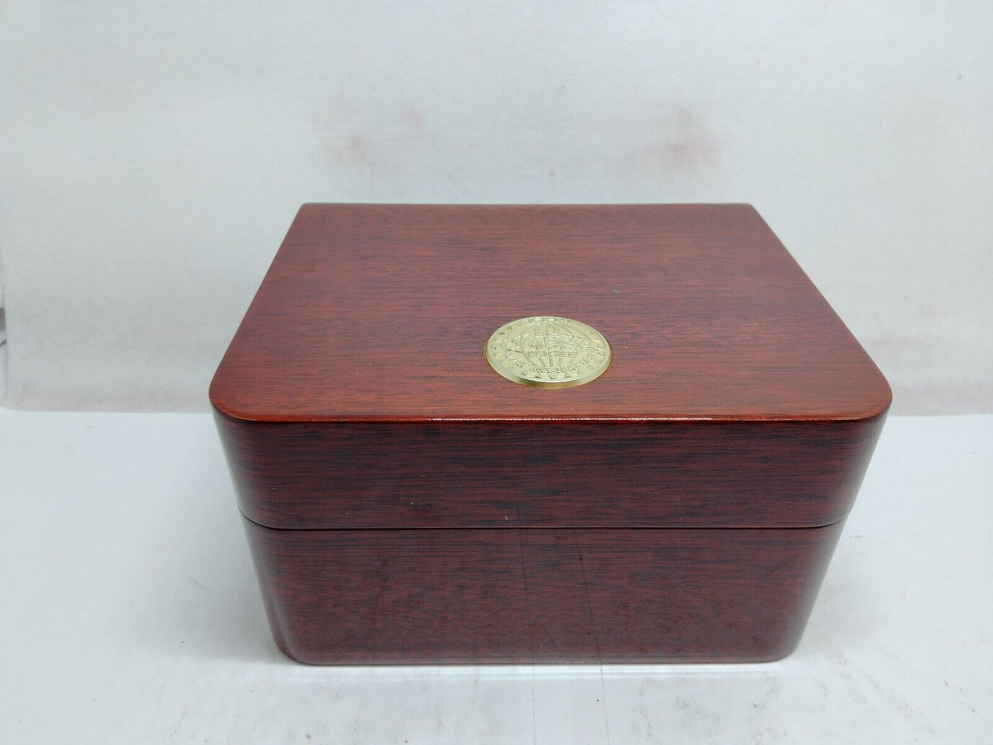 VINTAGE GENUINE OMEGA Speedmaster Seamaster watch box case wood 230606001yS