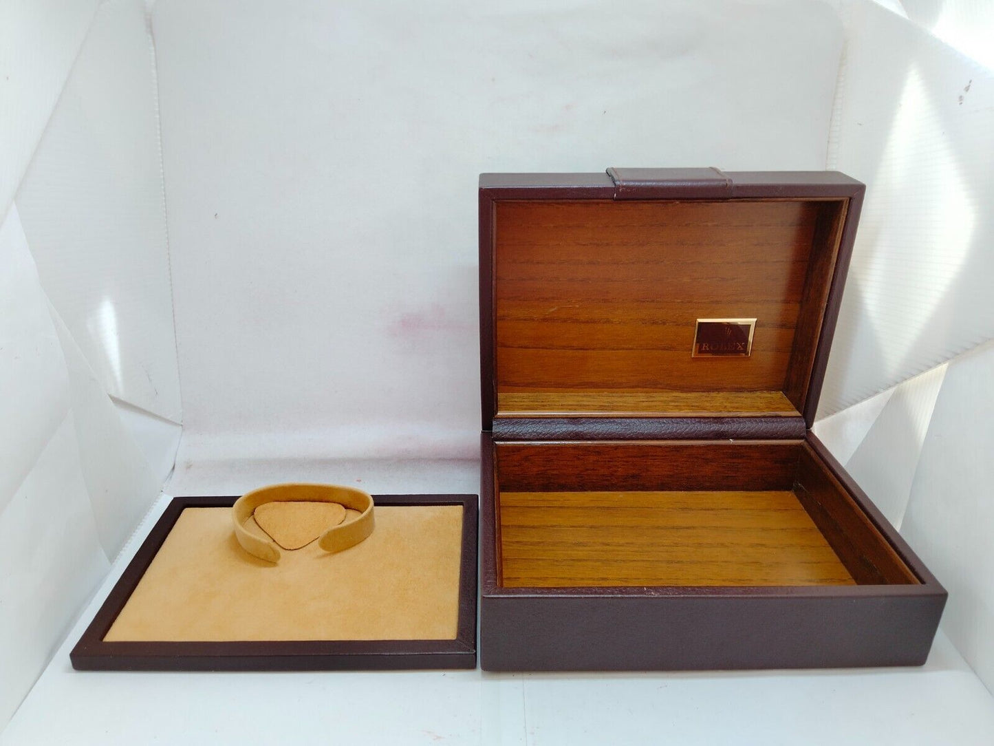 VINTAGE GENUINE ROLEX 18239 Day-Date watch box case 71.00.55 leather 230903008yS