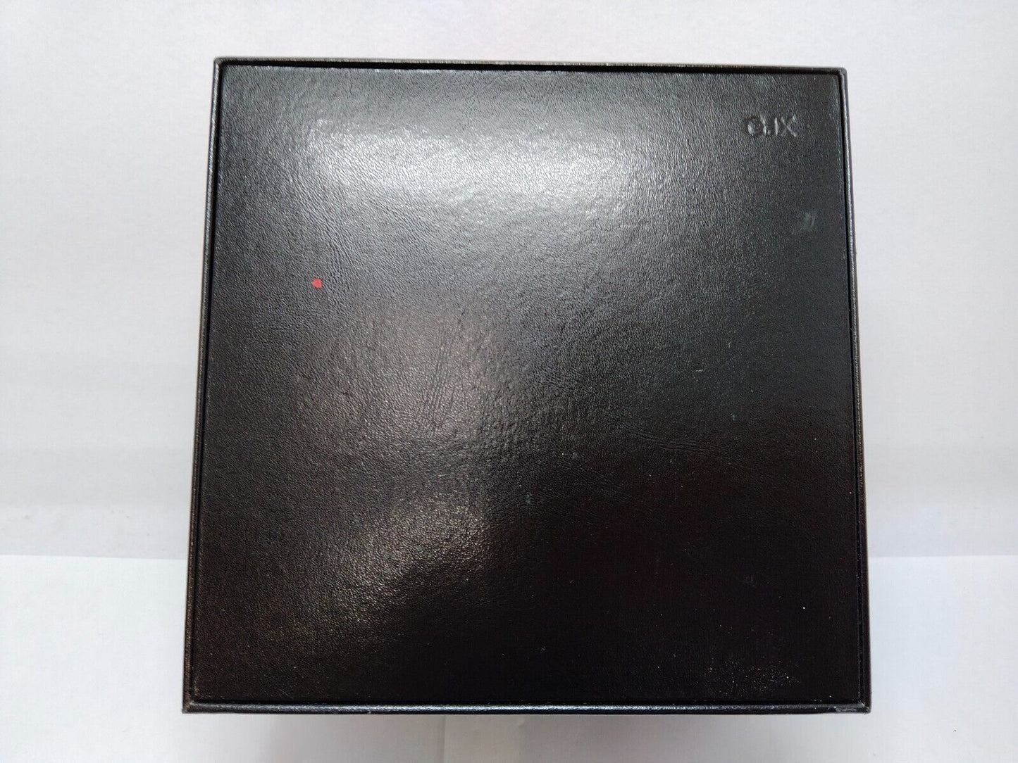 VINTAGE GENUINE CHANEL J12 watch case box box booklet black 0529012yS