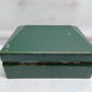 VINTAGE GENUINE ROLEX watch box case 11.00.2 pyramid green wood 230814005yS