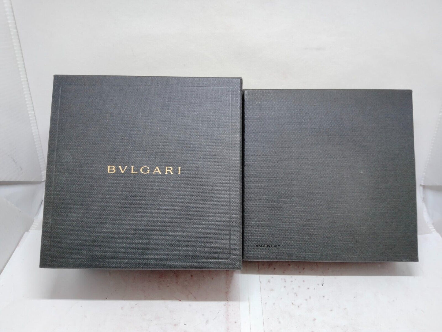 VINTAGE GENUINE BVLGARI watch box case warranty guarantee paper 231030003yS