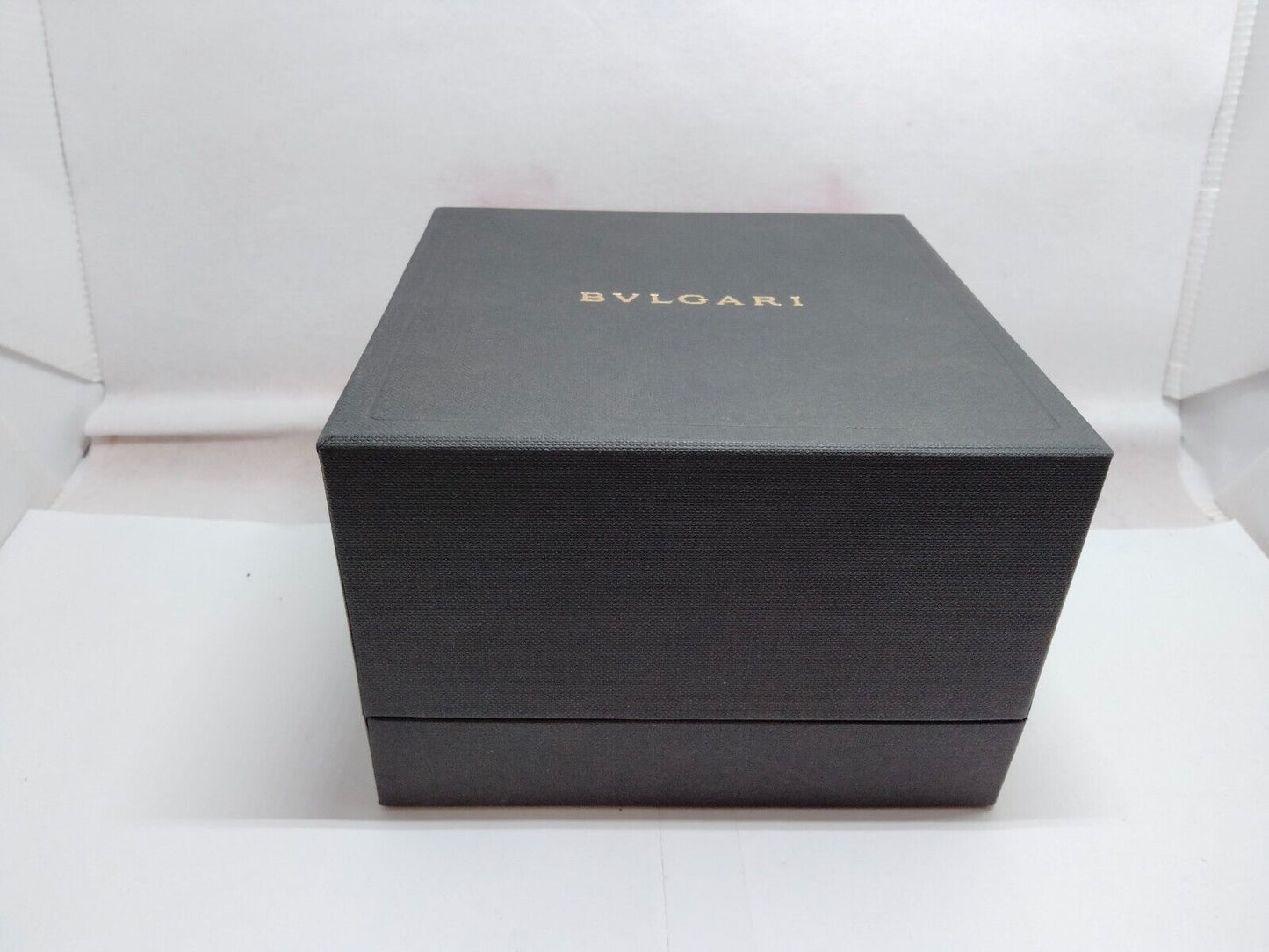 GENUINE BVLGARI watch box case booklet black warranty guarantee 230704001yS