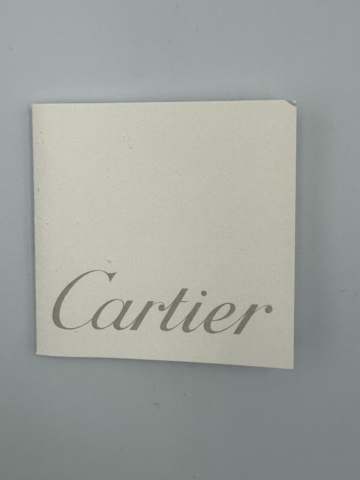 VINTAGE GENUINE CARTIER Red watch box case wood leather Booklet DVD 240128004mA