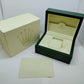 VINTAGE GENUINE ROLEX green watch box case cushion wave 39137.04 0525002m5S