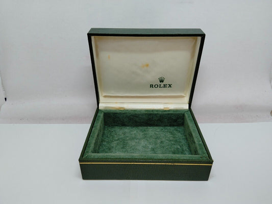 GENUINE ROLEX Green watch box case no inner cushion 11.00.01 1004001m2S