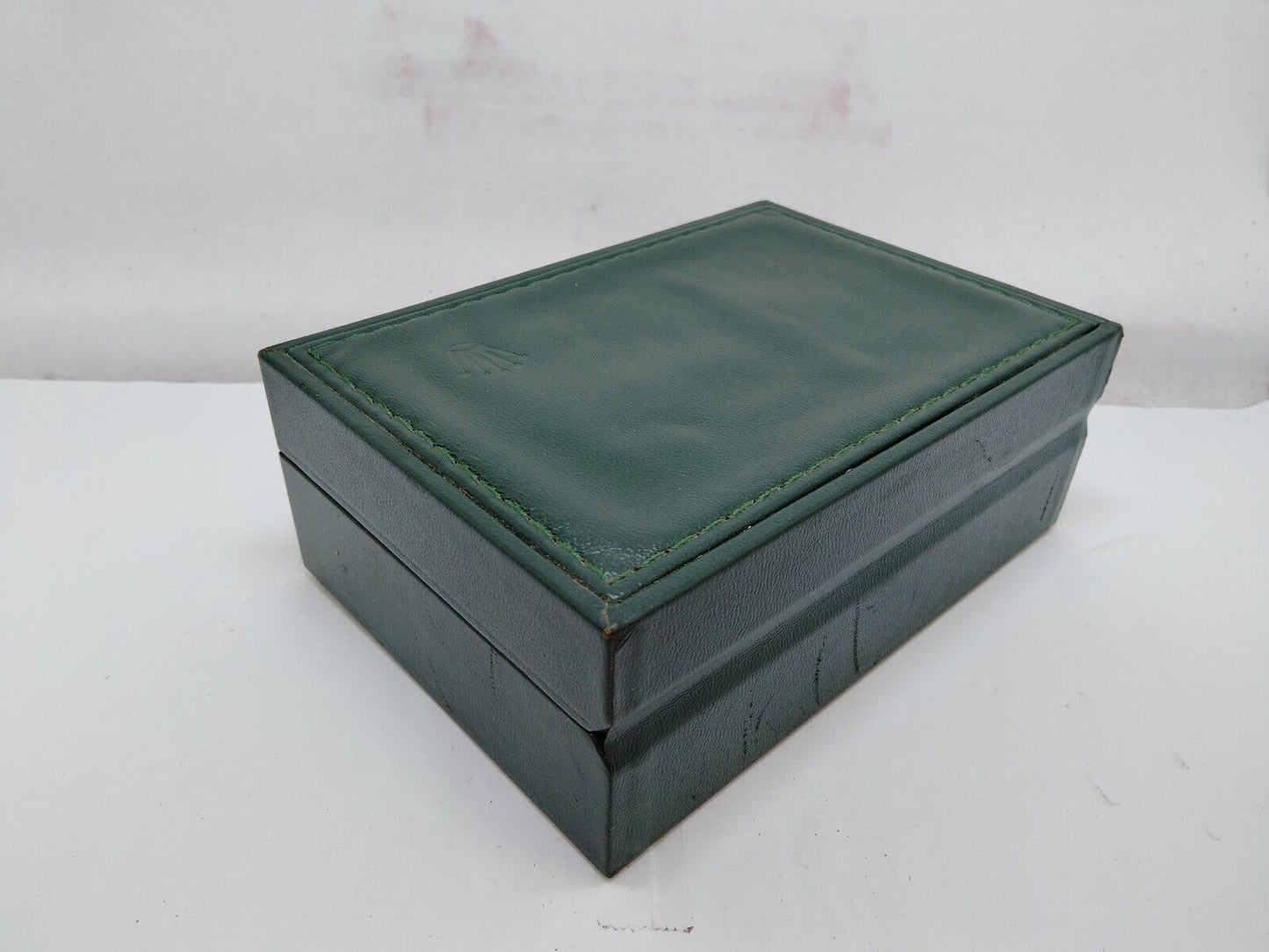 VINTAGE GENUINE ROLEX Green watch box case 68.00.2 no inner cushion 0921005yS