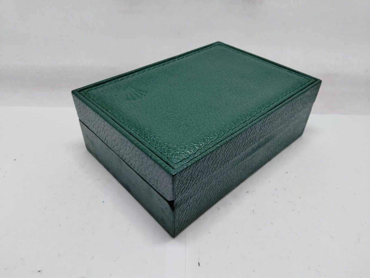 VINTAGE GENUINE ROLEX watch box case 68.00.55 Green no inner wood 0208001y5S