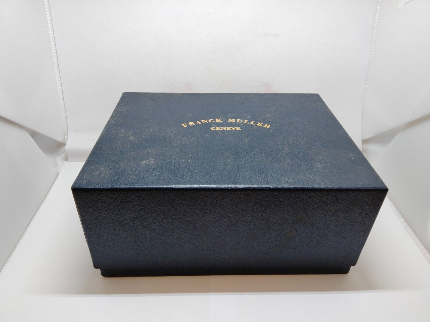 VINTAGE GENUINE Franck Muller watch box case warranty guarantee paper 1003019y4S