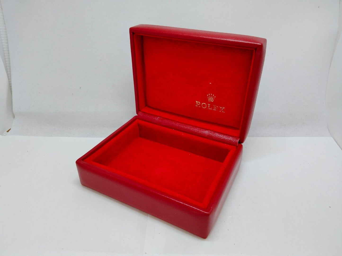 VINATAGE GENUINE Rolex Red Watch box case 14.00.08 no inner cushion 0716002y29S