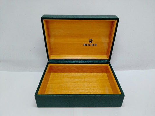 GENUINE ROLEX Green Watch box case 68.00.55 no inner cushion 0716002y23S