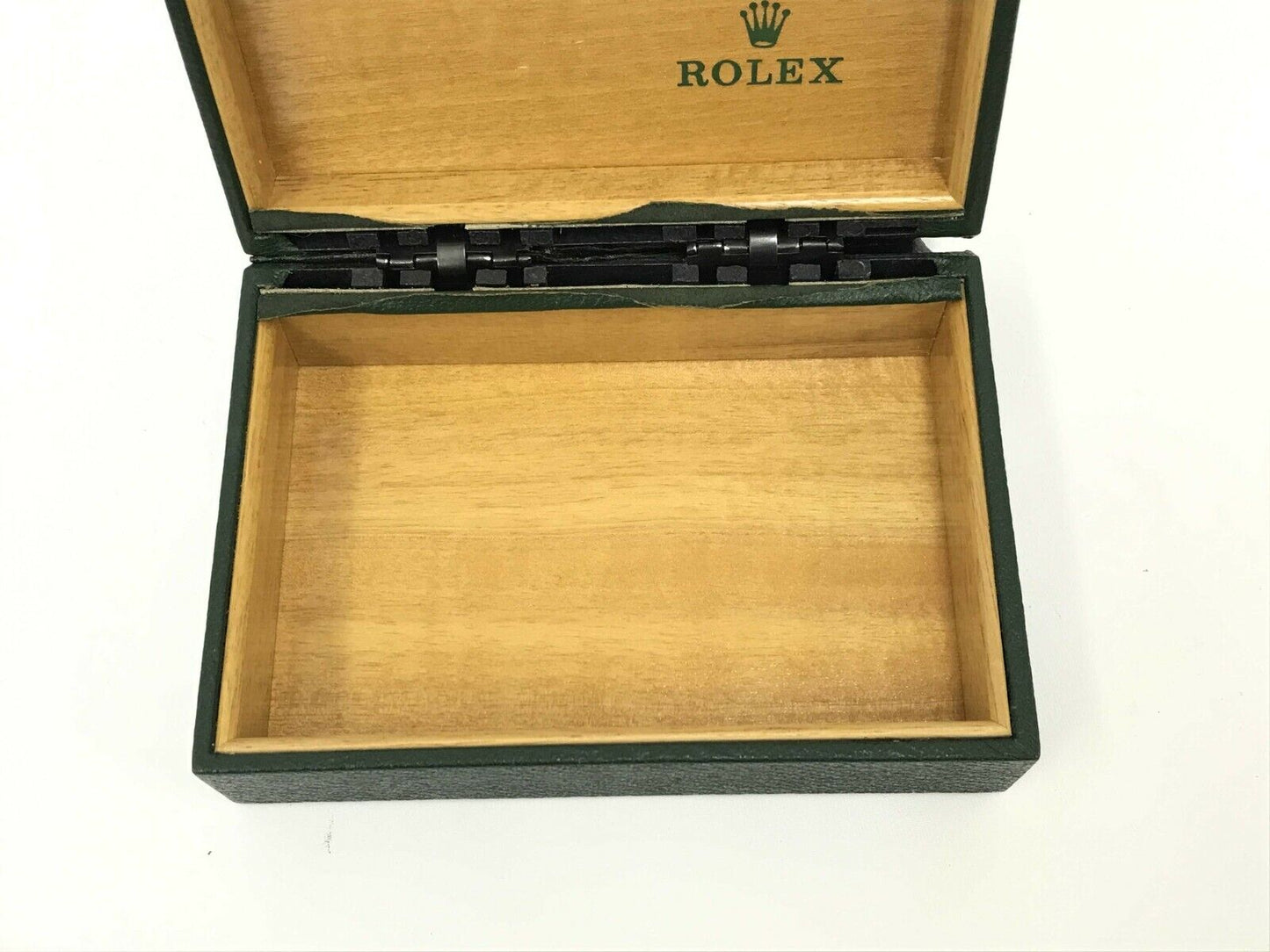 VINTAGE GENUINE ROLEX watch box case 68.00.55 datejust no inner cushion 0427007e