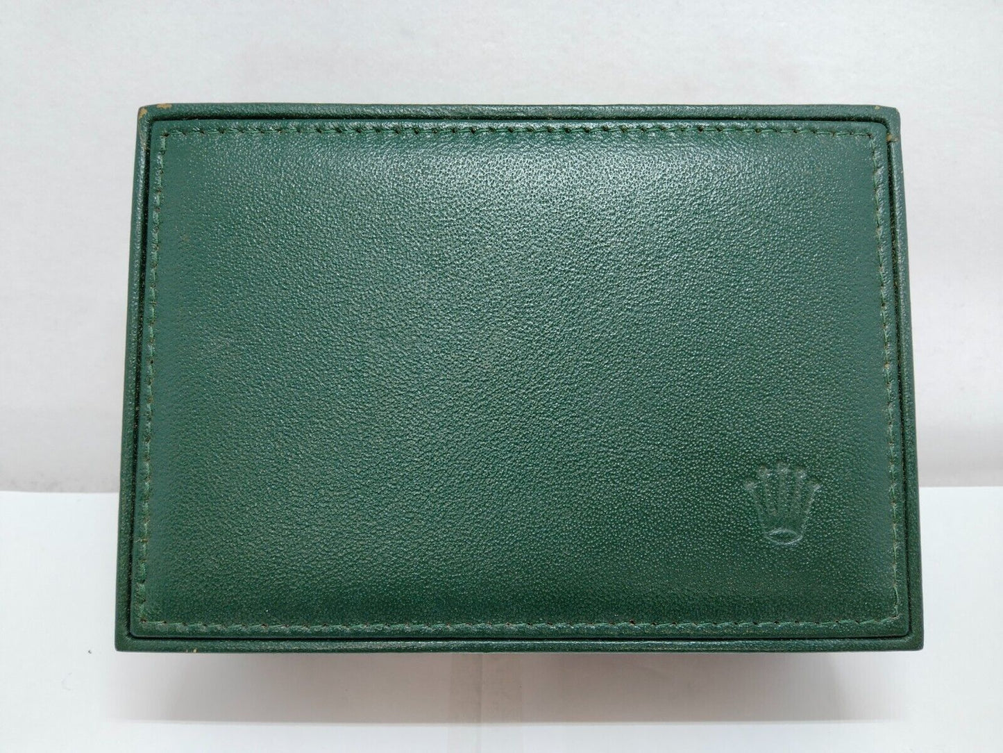 VINTAGE GENUINE ROLEX Green Watch Box Case 68.00.08 no inner cushion 0811002m4S