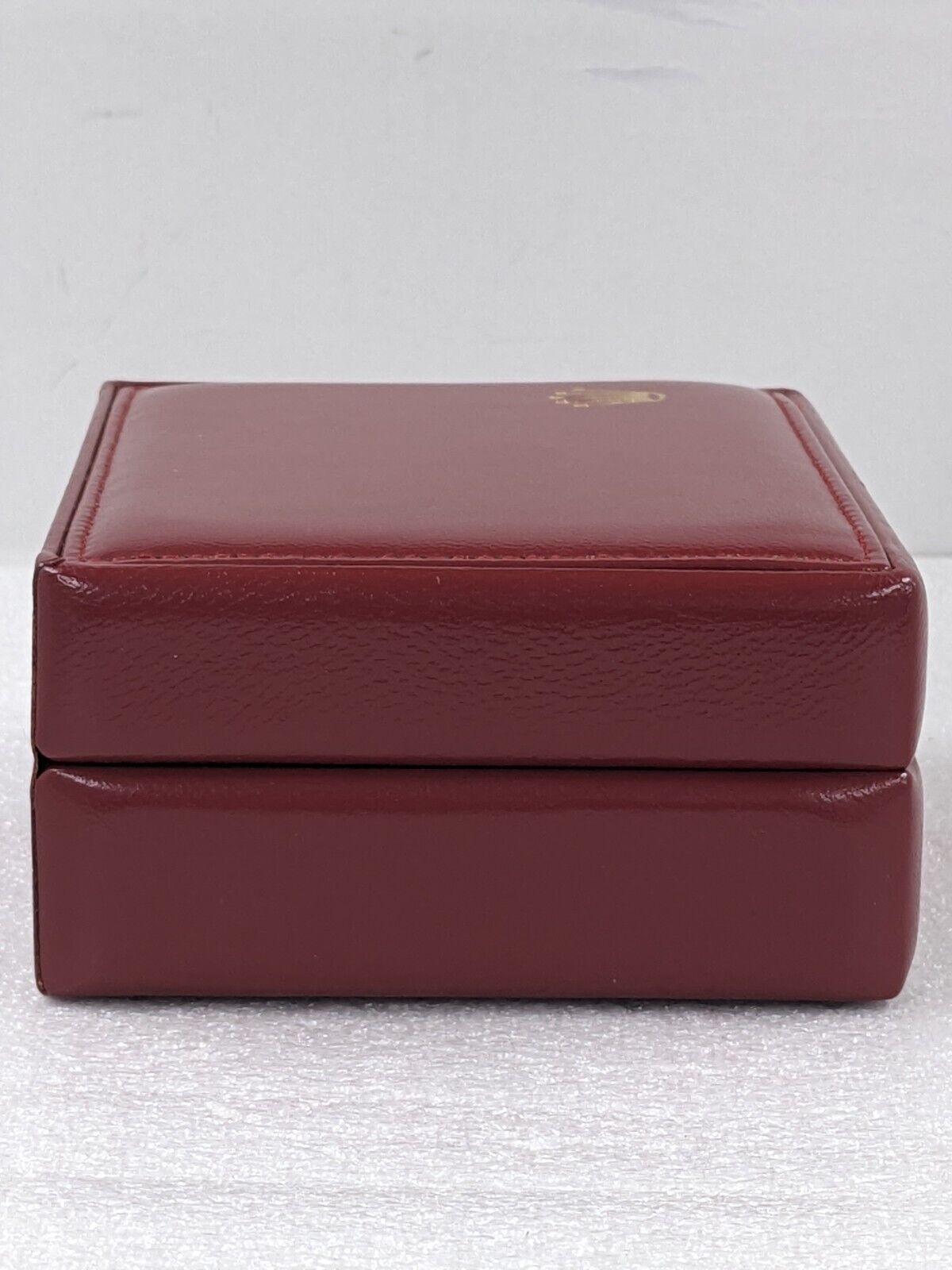 VINTAGE GENUINE ROLEX Red watch box case no inner 14.00.01 wood 231125003y3S