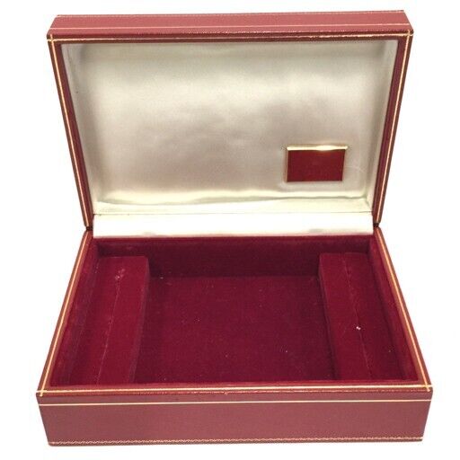 VINTAGE GENUINE ROLEX watch box case 60.01.2 Red wood no inner 231111004yS