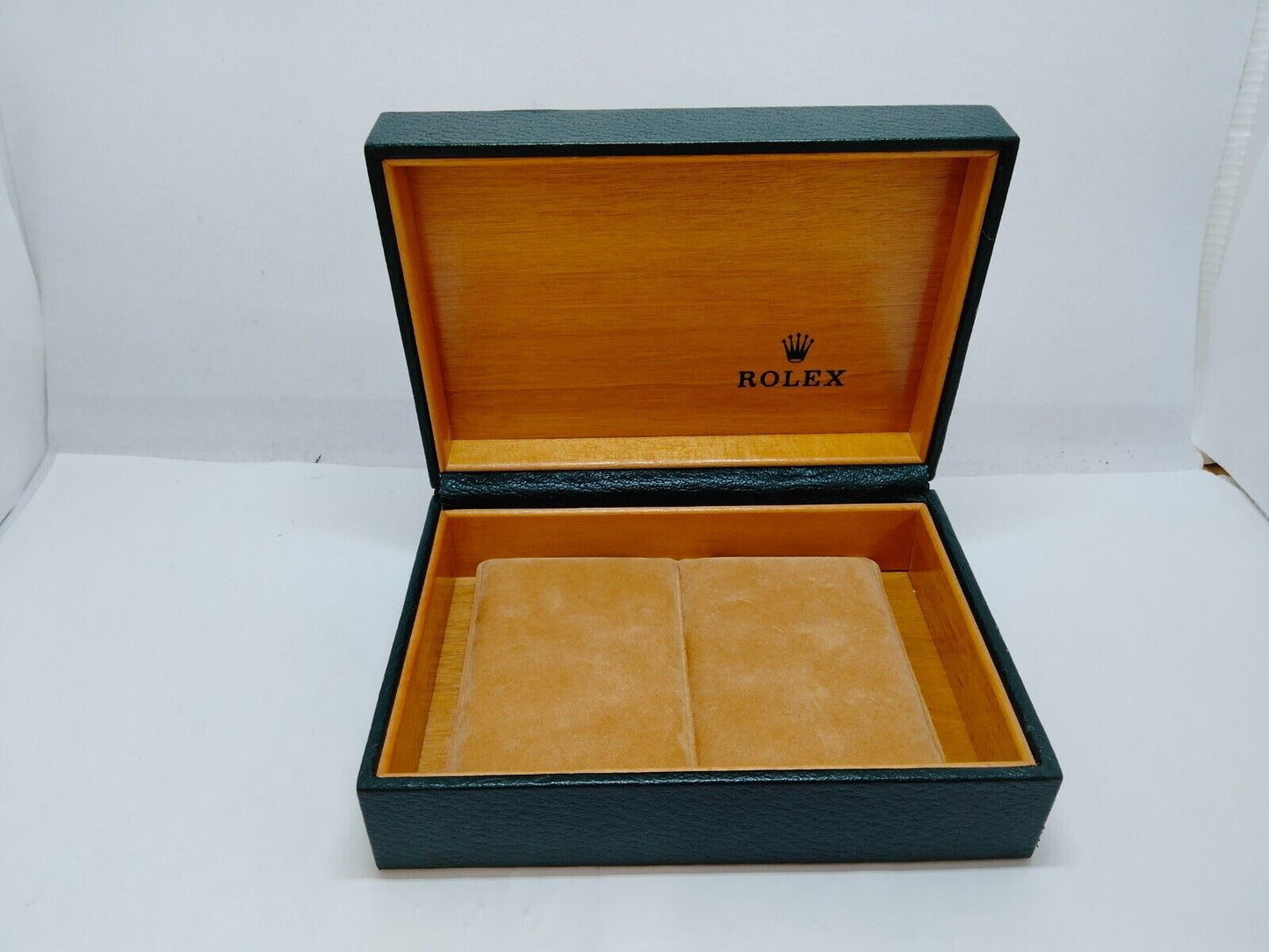 VINTAGE GENUINE ROLEX watch  box case green 68.00.55 0626001yS