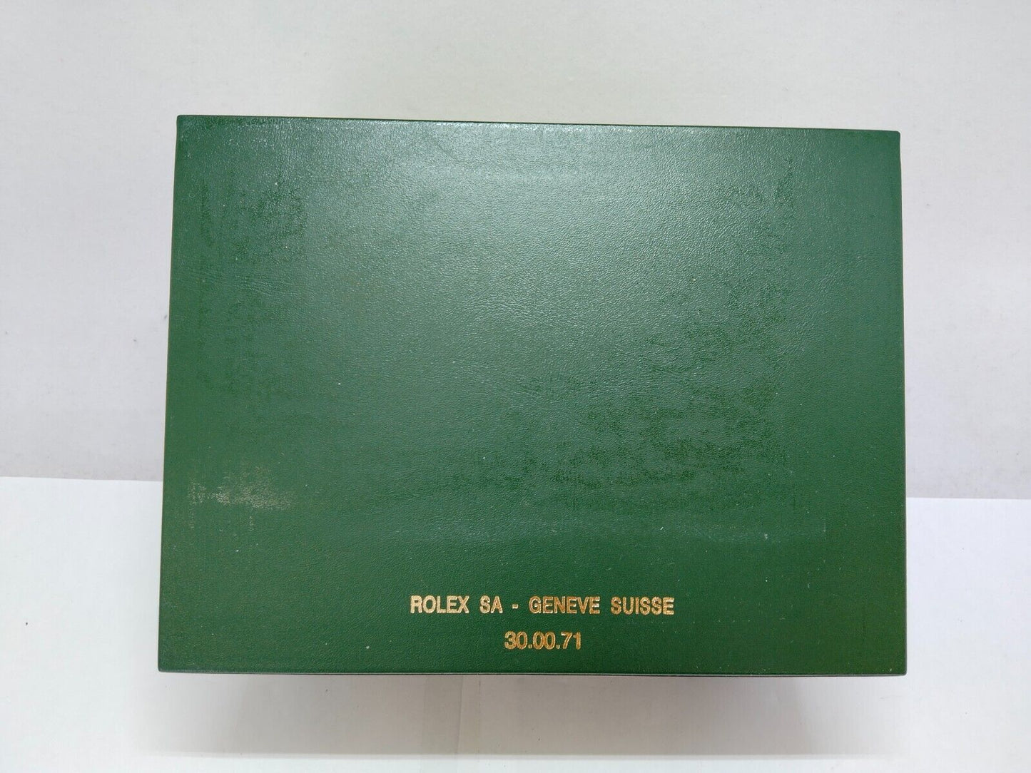 GENUINE ROLEX 114270 Explorer Green Watch Box Case no inner cushion 0717005yS