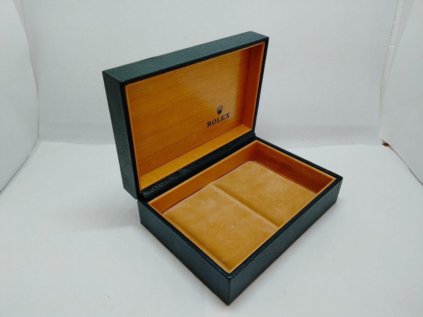 VINTAGE GENUINE ROLEX watch  box case green 68.00.55 0626001yS