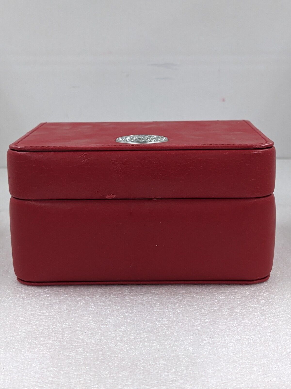 VINTAGE GENUINE OMEGA Speedmaster Seamaster Red watch box case tag 231003012y1S