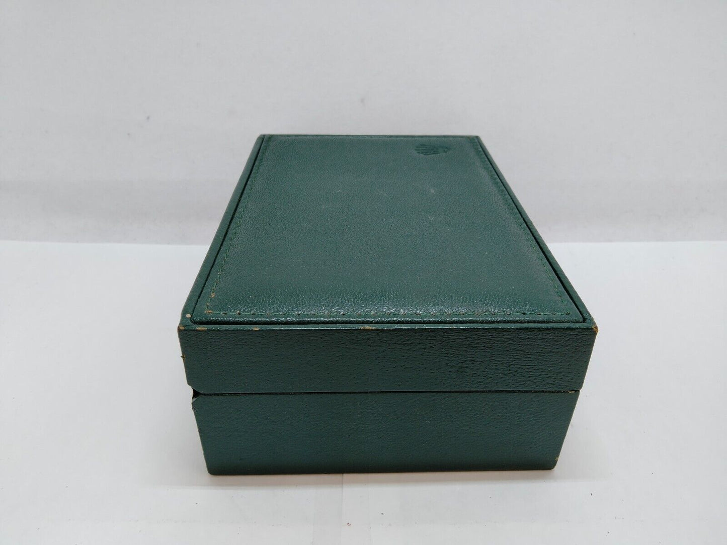 VINTAGE GENUINE ROLEX Green Watch Box 68.00.88 wood leather 0716002y14S