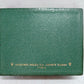 VINTAGE GENUINE ROLEX watch box case 11.00.2 pyramid green wood 230814005yS