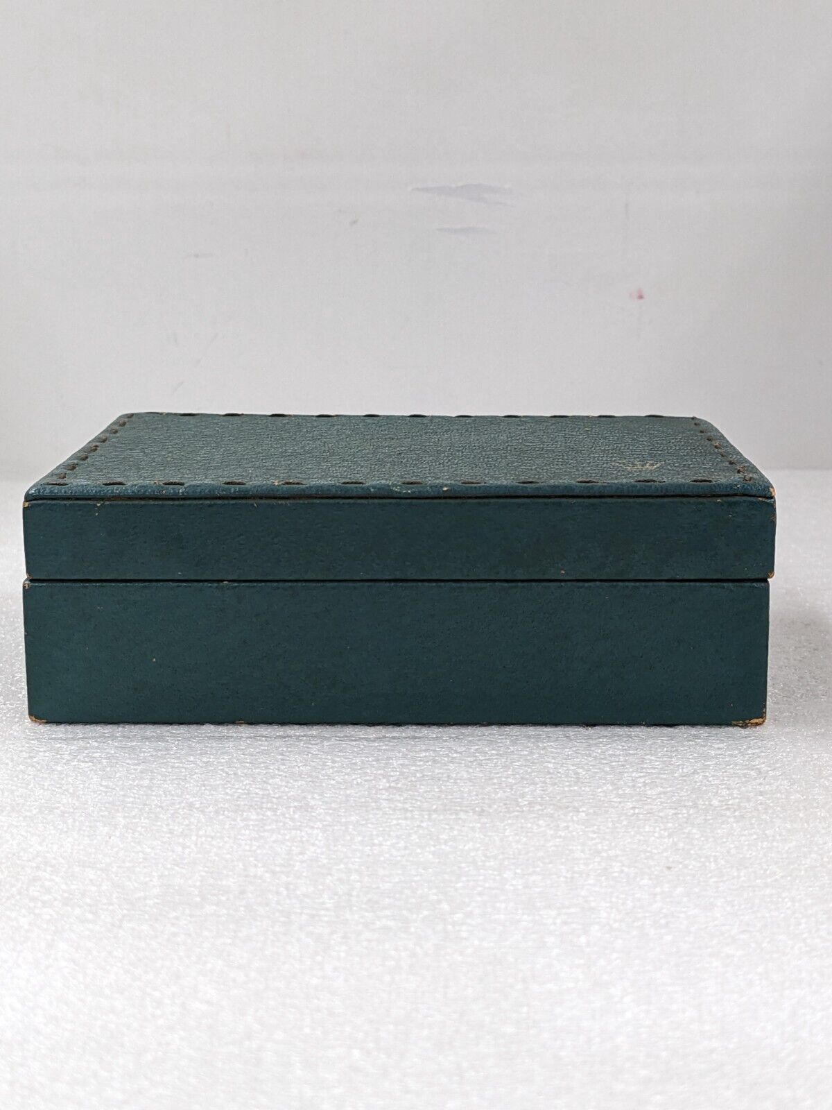 VINTAGE GENUINE ROLEX Green watch box case no inner 68.00.3 wood 231112002y1S