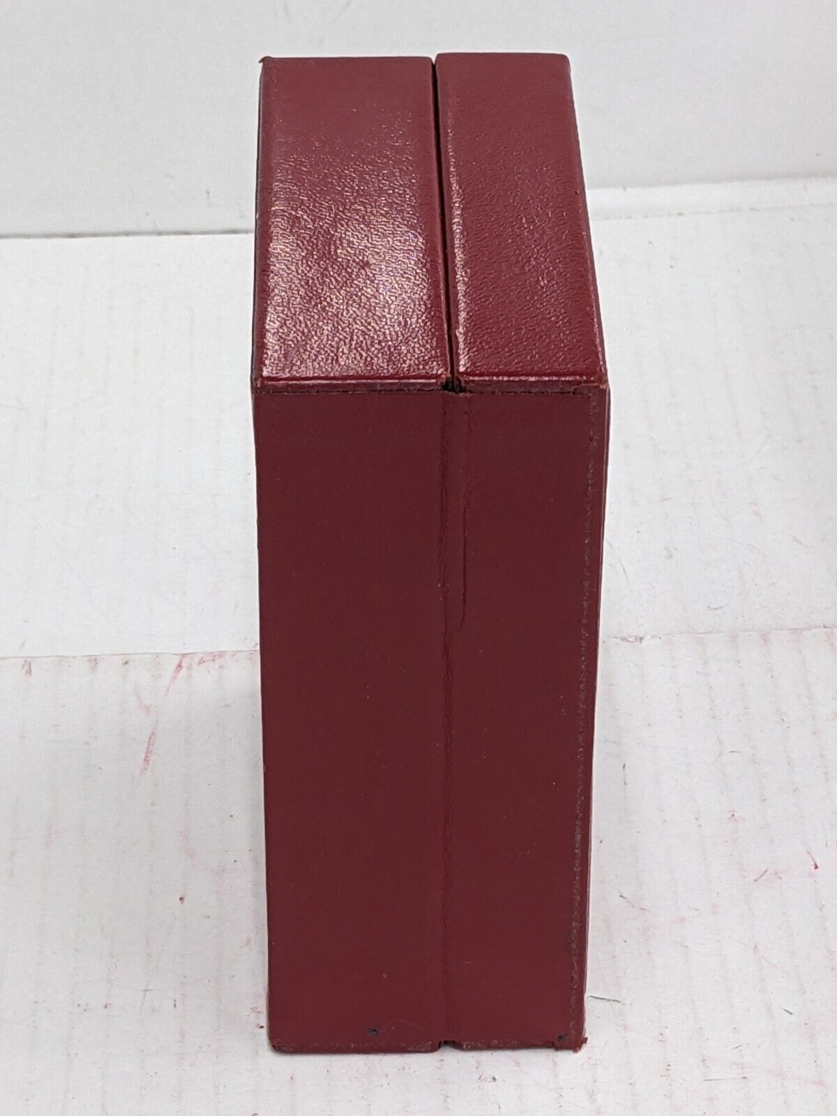 VINTAGE GENUINE ROLEX Red watch box case no inner cushion 14.00.02 231017007yS