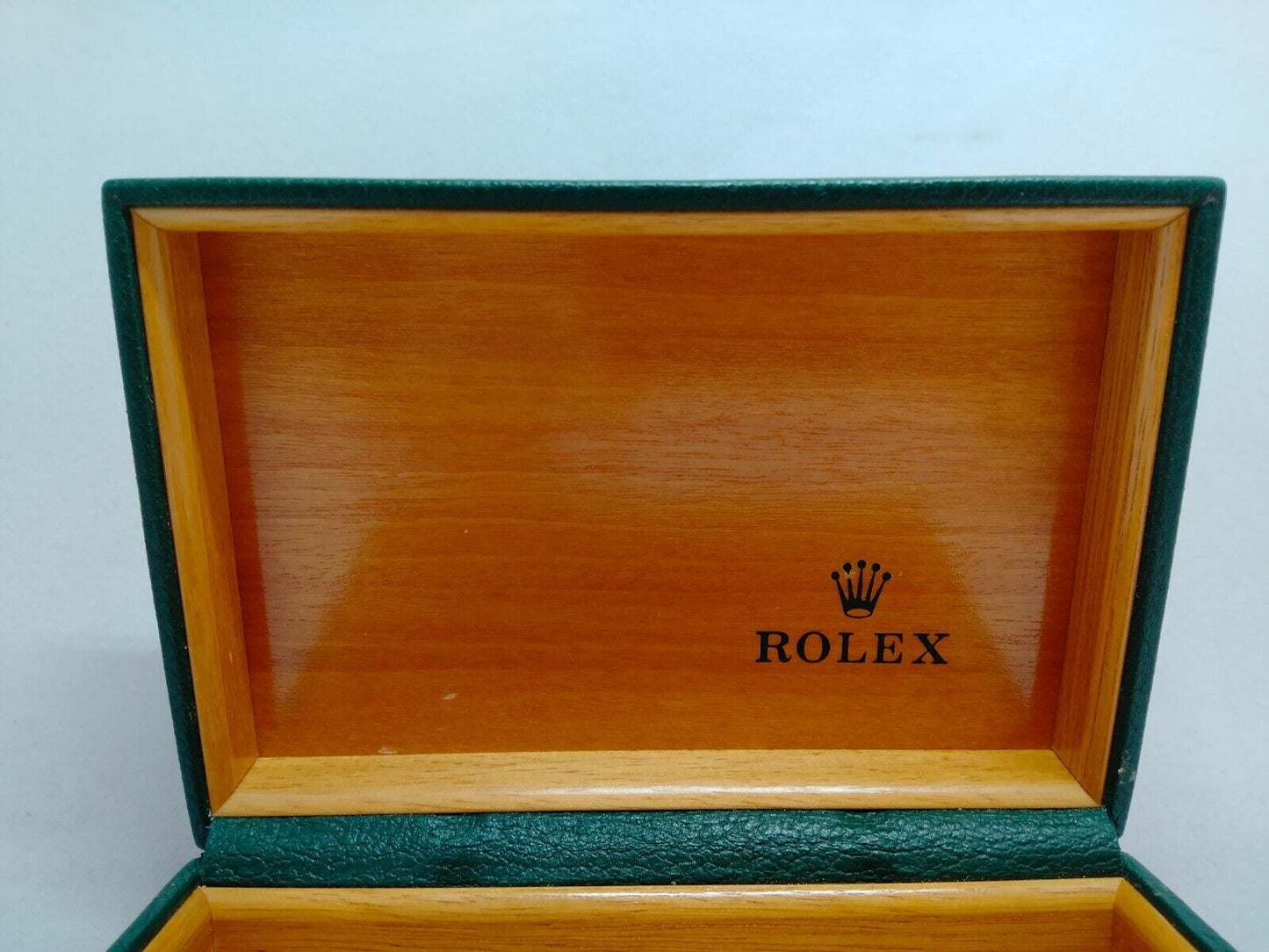 VINTAGE GENUINE ROLEX watch box case 68.00.55 no inner wood leather 0119004y6S