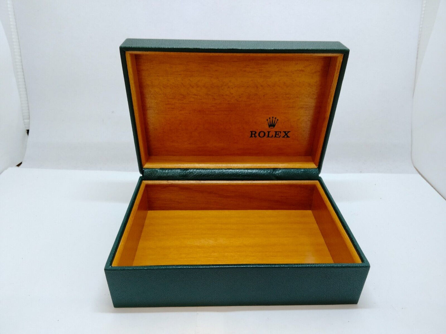 GENUINE ROLEX 16233 Datejust watch box case green no inner cushion 0708002y3S