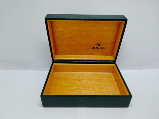 GENUINE ROLEX Green Watch Box Case 68.00.01 no inner cushion 0716002y26S