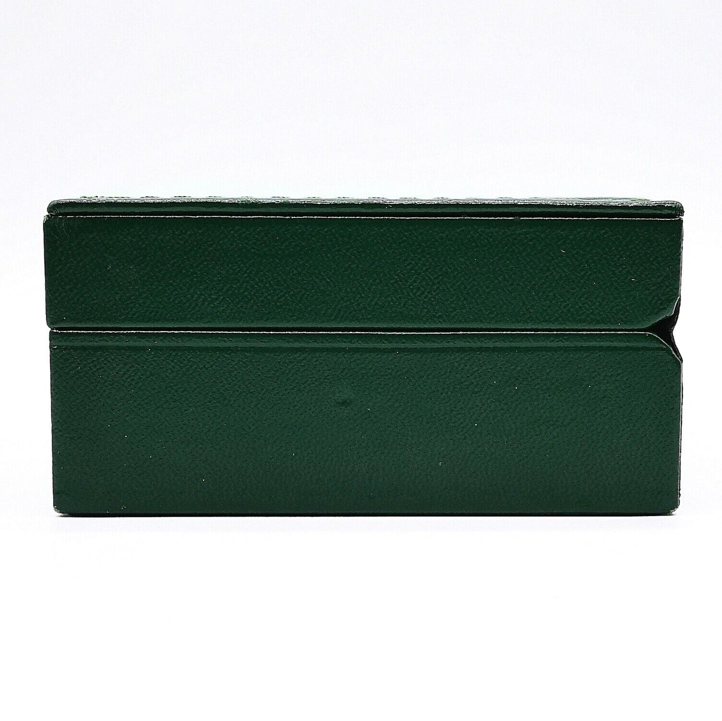 VINTAGE GENUINE ROLEX watch box case 68.00.2 Green 14.5cm 10cm 0429008e1