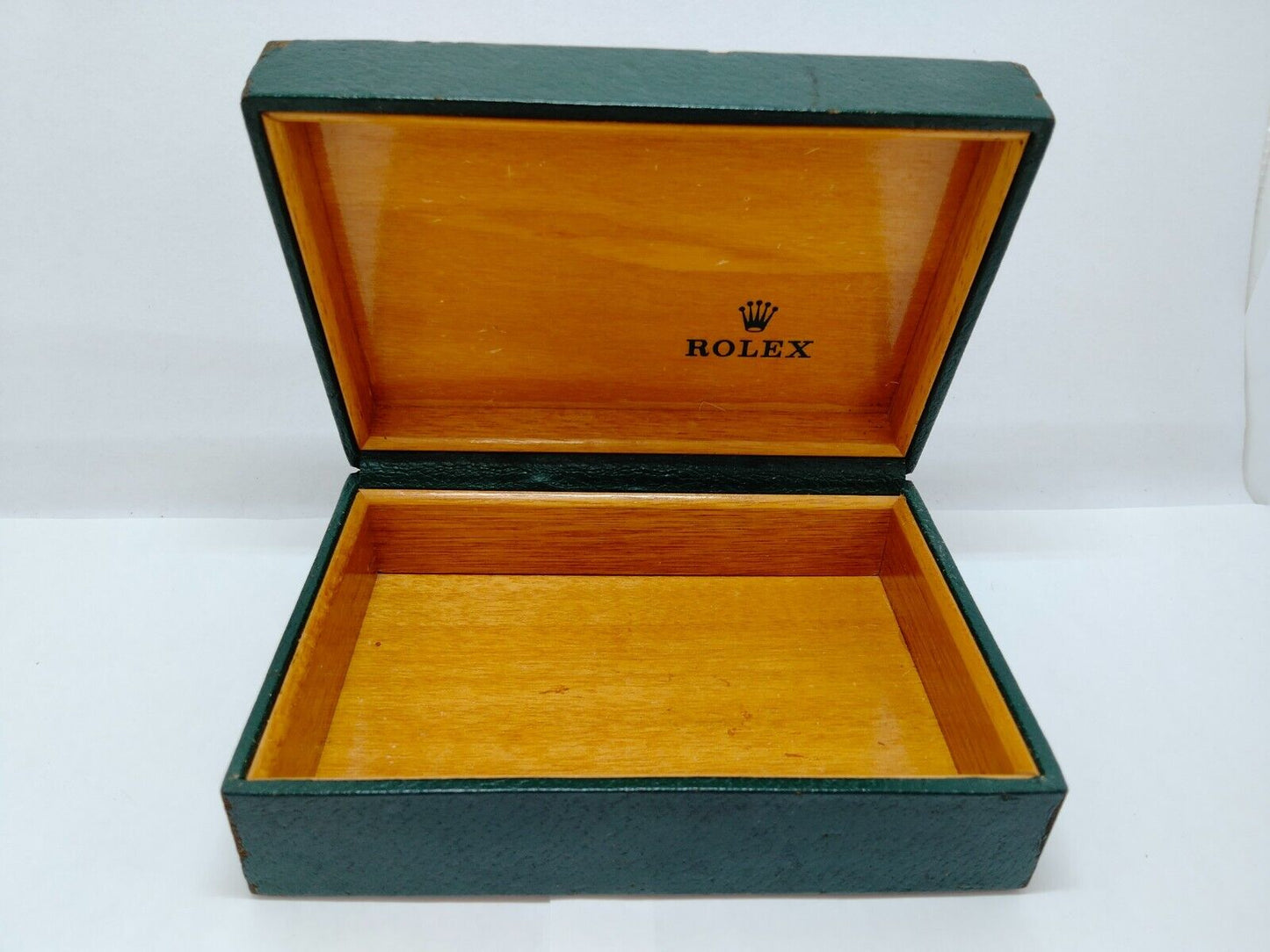 GENUINE ROLEX 68274 Datejust watch box case no inner cushion green 0529006y2S