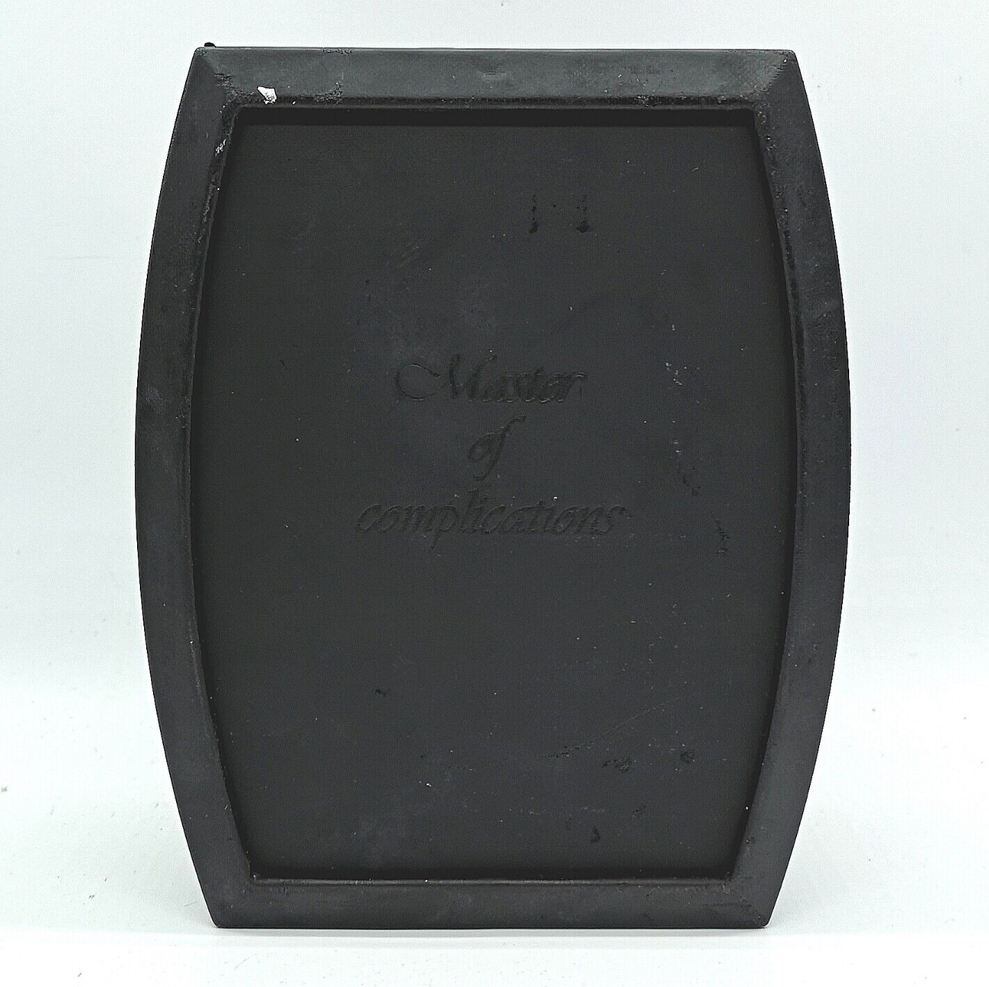 VINTAGE GENUINE FRANCK MULLER watch box case black leather 1117001e