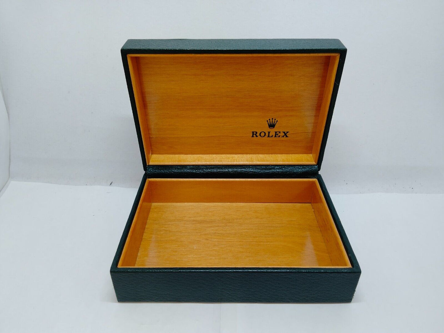 VINTAGE GENUINE ROLEX watch  box case green 68.00.55 0626001yS