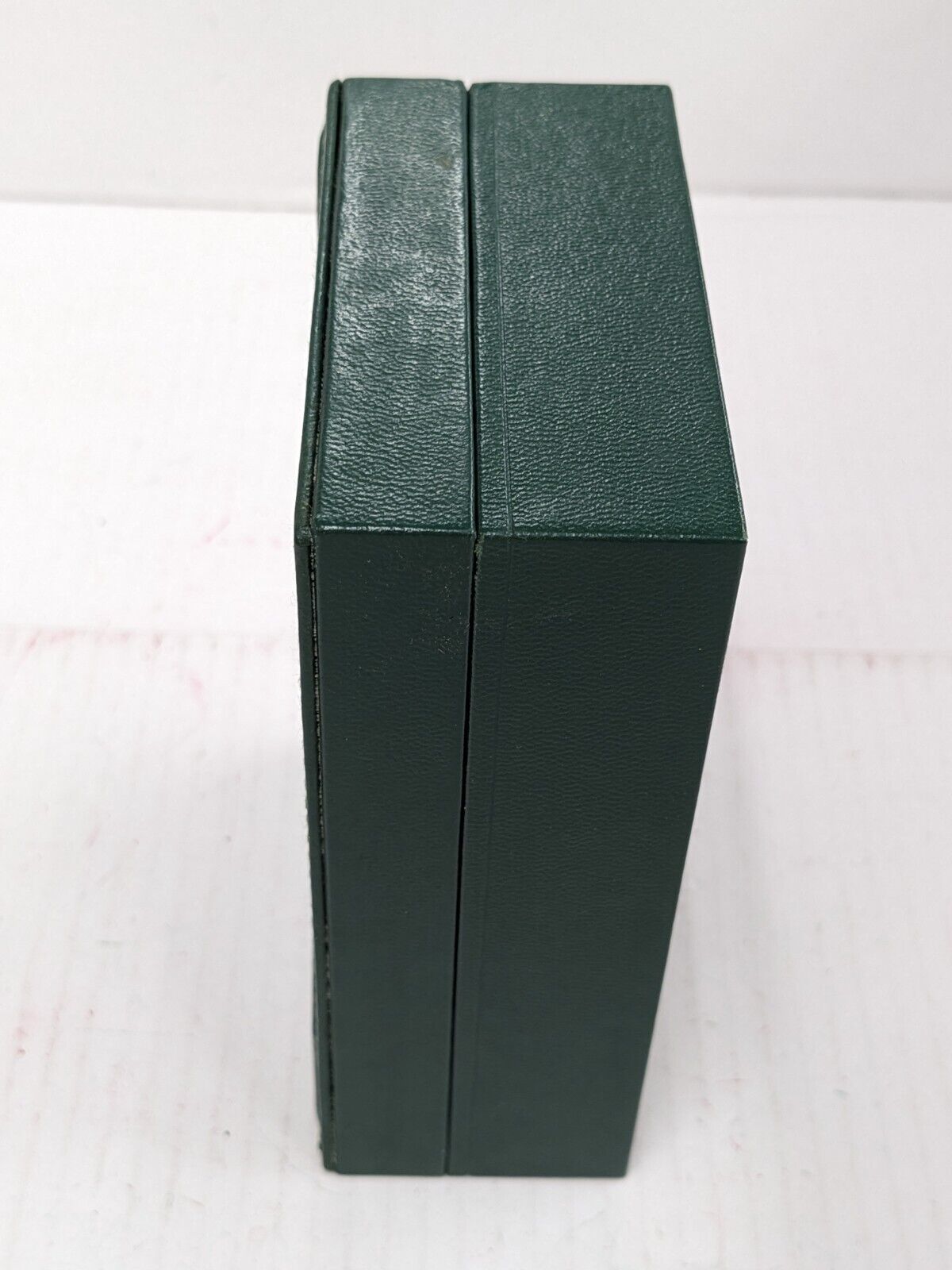 VINTAGE GENUINE ROLEX watch box case 68.00.06 green wood leather 230924012y8S