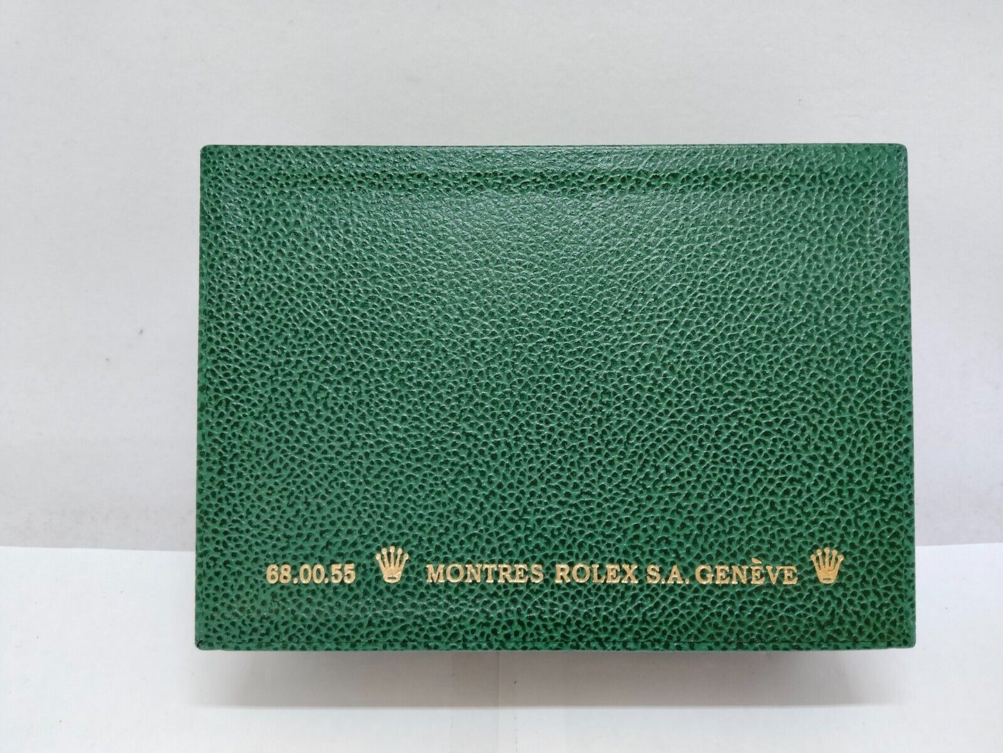 GENUINE ROLEX Green Watch Box case 68.00.55 no inner cushion 0716002y24S