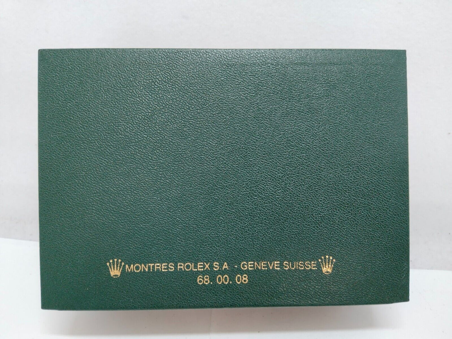 GENUINE ROLEX 16233 Datejust watch box case green no inner cushion 0708002y3S