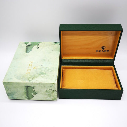 VINTAGE GENUINE ROLEX watch box case 14.5cm 10cm 68.00.2 0721006e