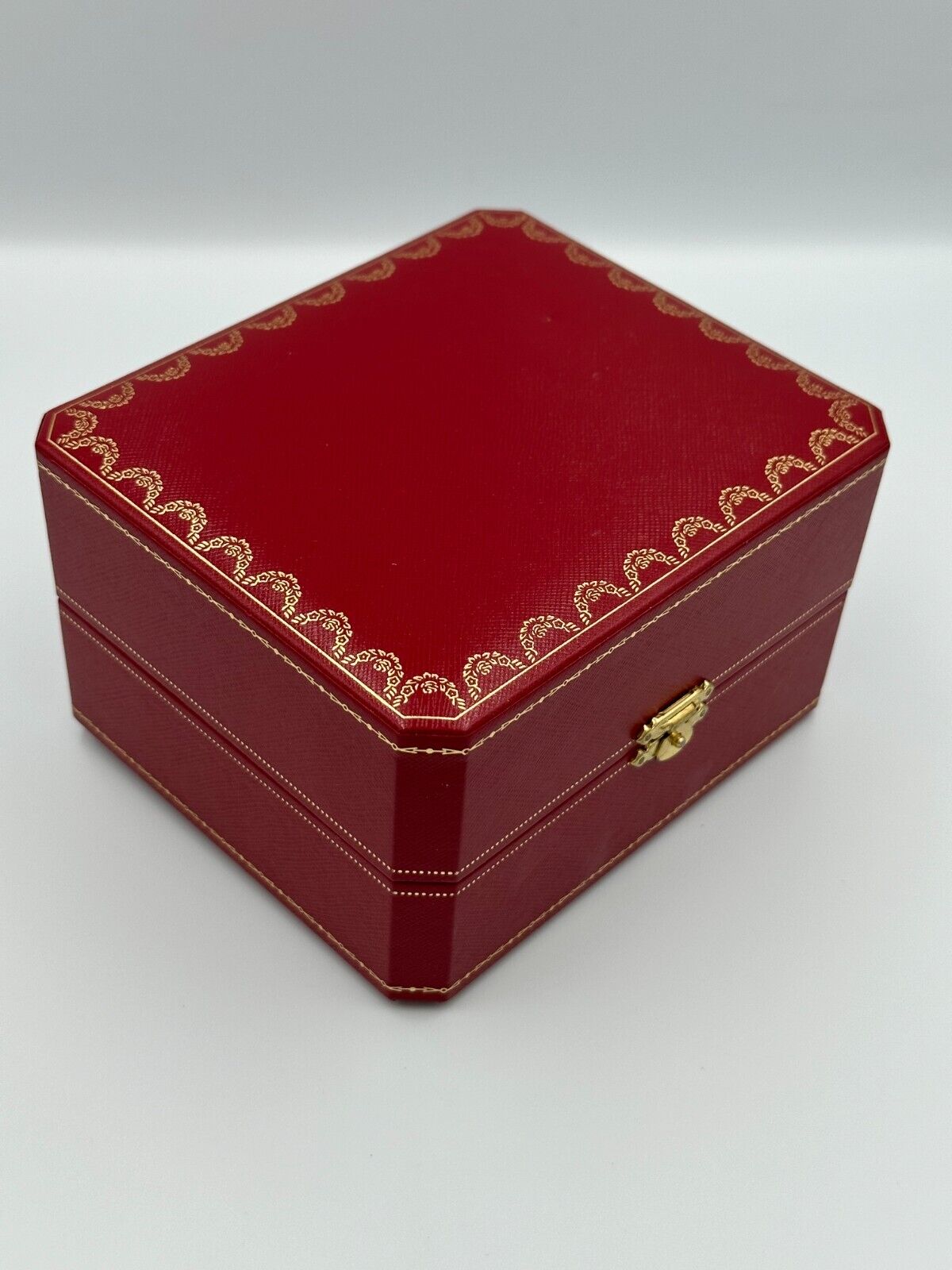 VINTAGE GENUINE Cartier Red COWA 0043 watch box case booklet DVD 240115006yA