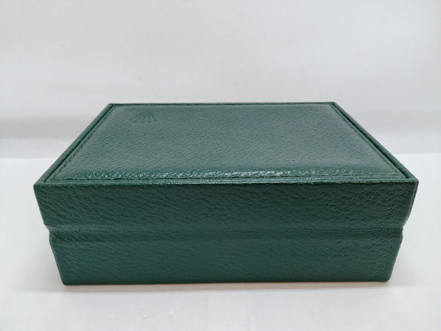 VINTAGE GENUINE ROLEX watch box case green 68.00.05 0619002y4S