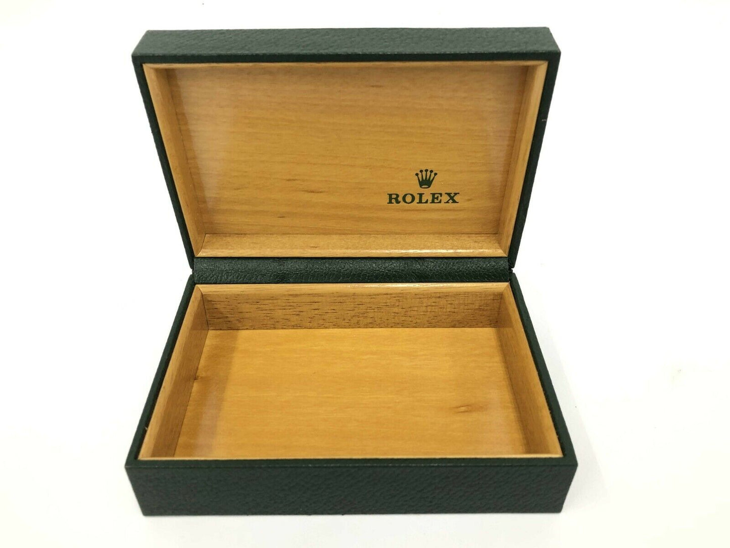 VINTAGE GENUINE ROLEX watch box case 68.00.55 datejust no inner cushion 0427023e