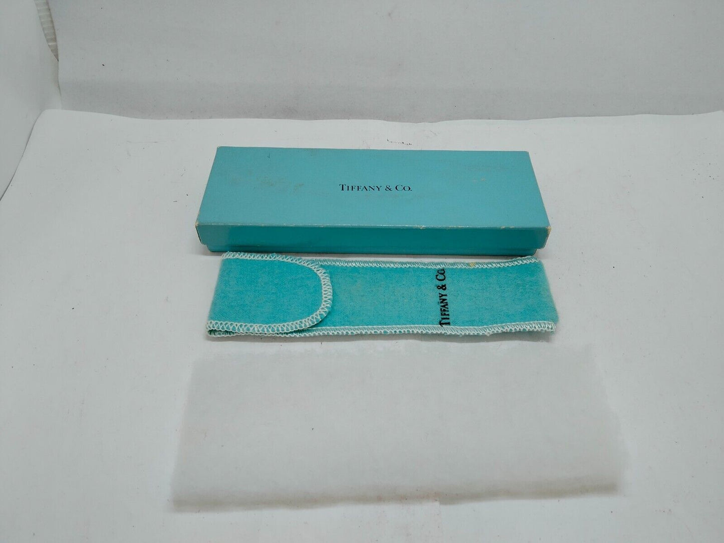 VINTAGE GENUINE Tiffany&Co. watch box case green 0619003y6S