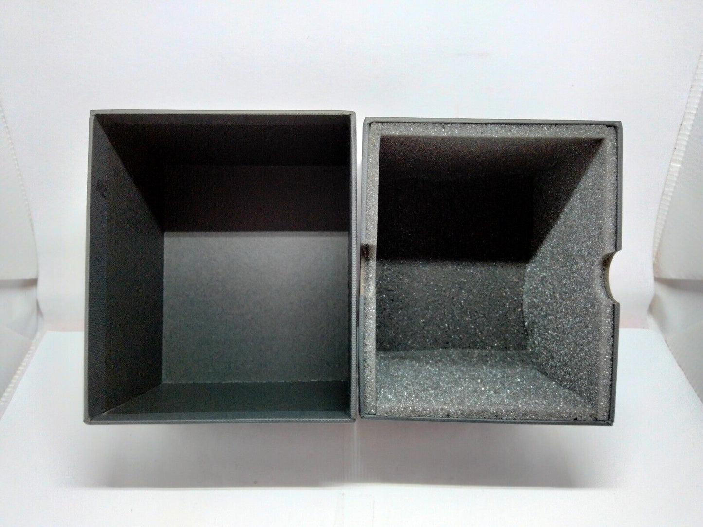 VINTAGE GENUINE HUBLOT watch box case black leather 1026004eS