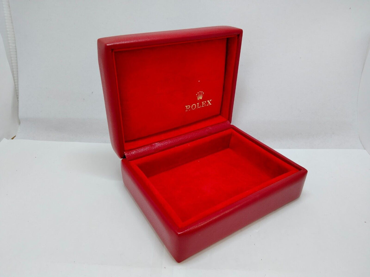 VINATAGE GENUINE Rolex Red Watch box case 14.00.08 no inner cushion 0716002y29S