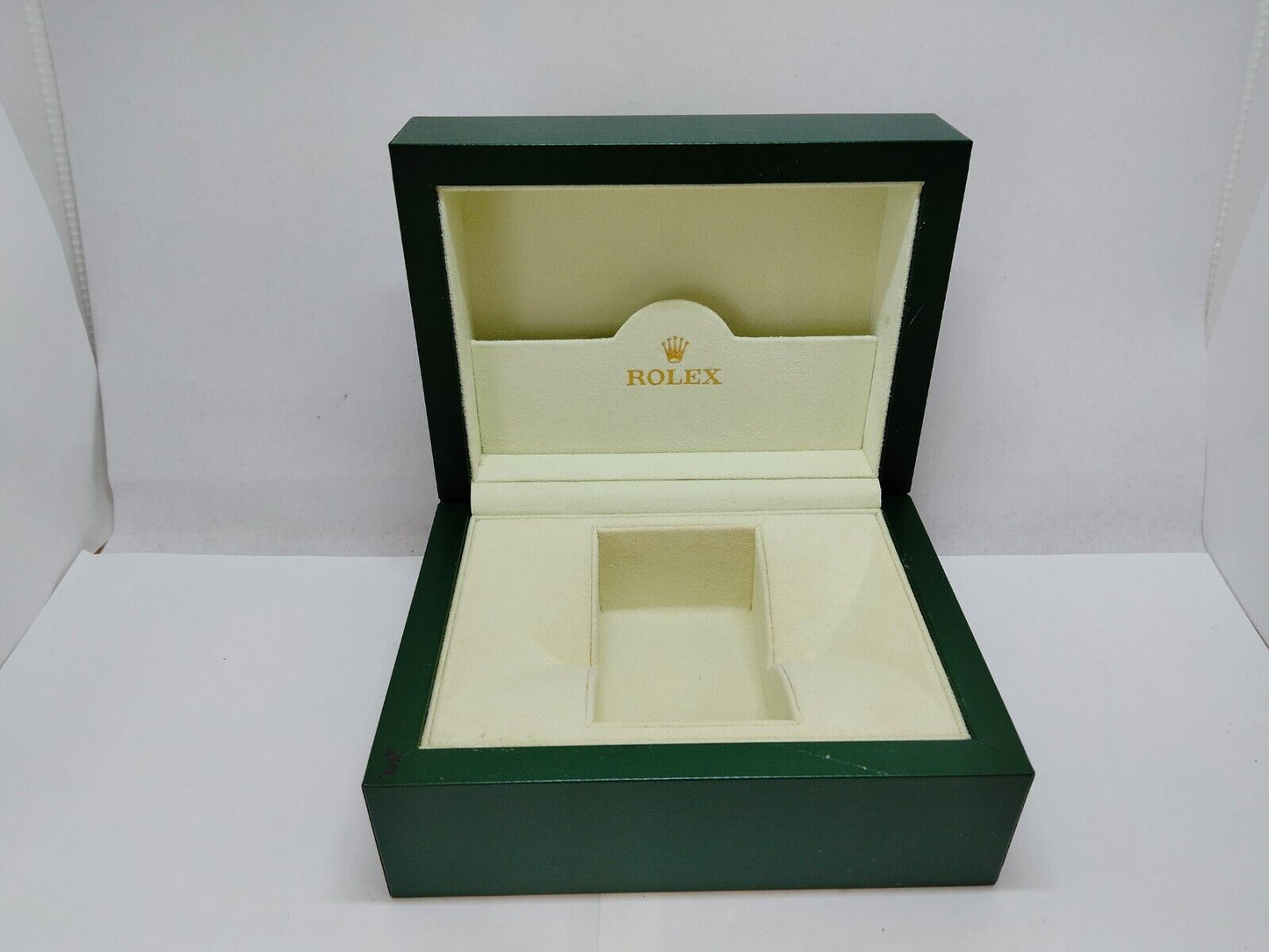 GENUINE ROLEX 114270 Explorer Green Watch Box Case no inner cushion 0717005yS