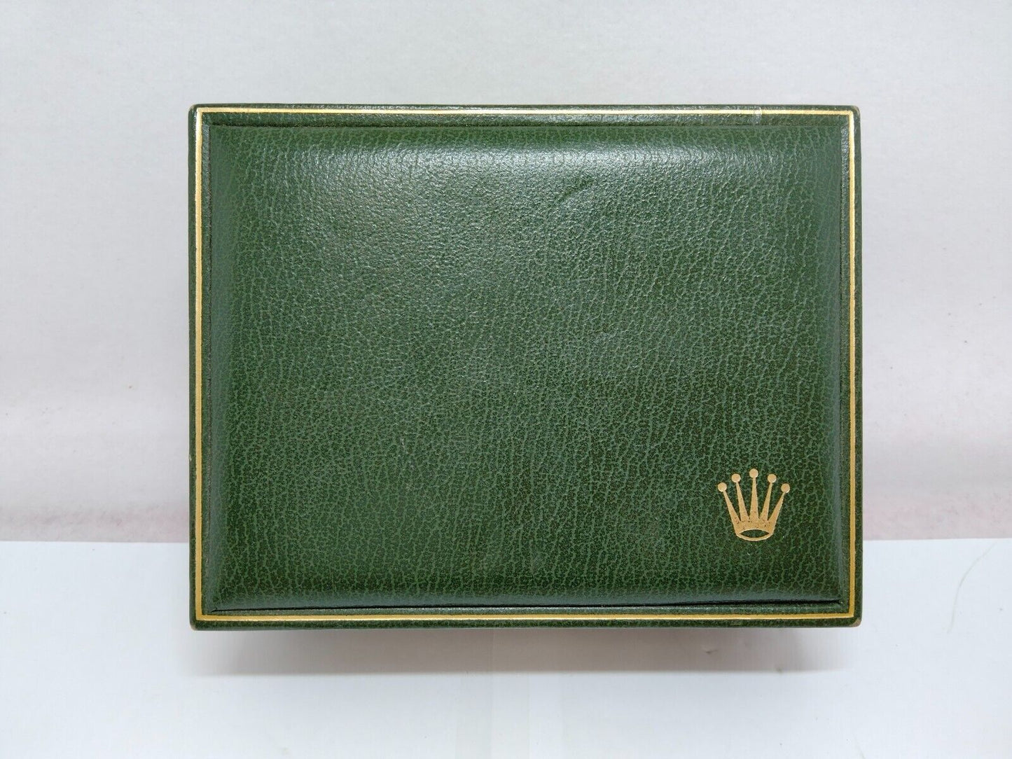 GENUINE ROLEX Green watch box case no inner cushion 11.00.01 1004001m2S