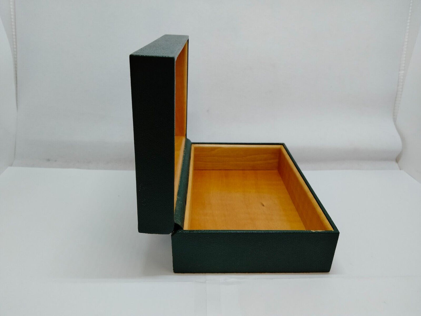 VINTAGE GENUINE ROLEX Green Watch Box Case 68.00.08 no inner cushion 0811002m4S