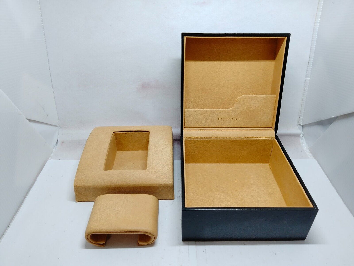 VINTAGE GENUINE BVLGARI watch box case booklet warranty guarantee 230902017yS