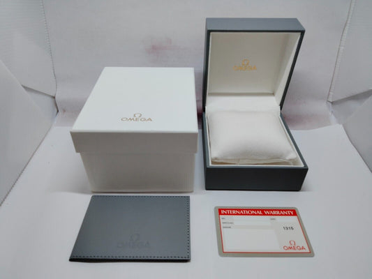 OMEGA Speedmaster Seamaster watch case box gray warranty guarantee 230622001y9S