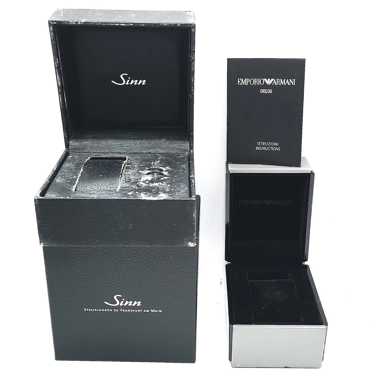 GENUINE watch box WALTHAM EMPORIO ARMANI LOCMAN Sinn MADISON LONGINES 0412001m6