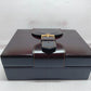 VINTAGE GENUINE ROLEX Day-Date brown watch box case 71.00.04 wood 230911003yS